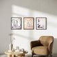 Two Palms : Mini Set of I II III Two Palms III Original Painting Goodville