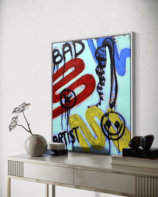 Bad Artist Bad Artist Oil Drawing Goodville