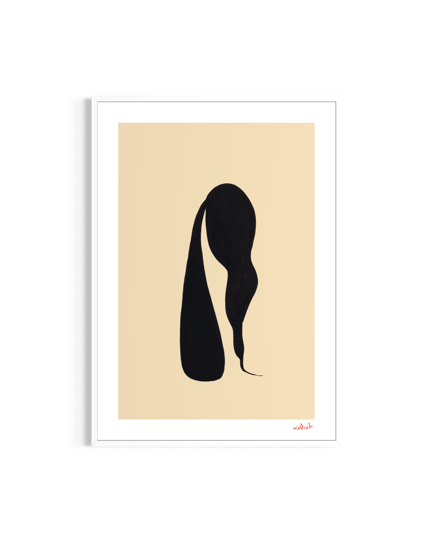 Athymia Goodville 5x7" Matte White