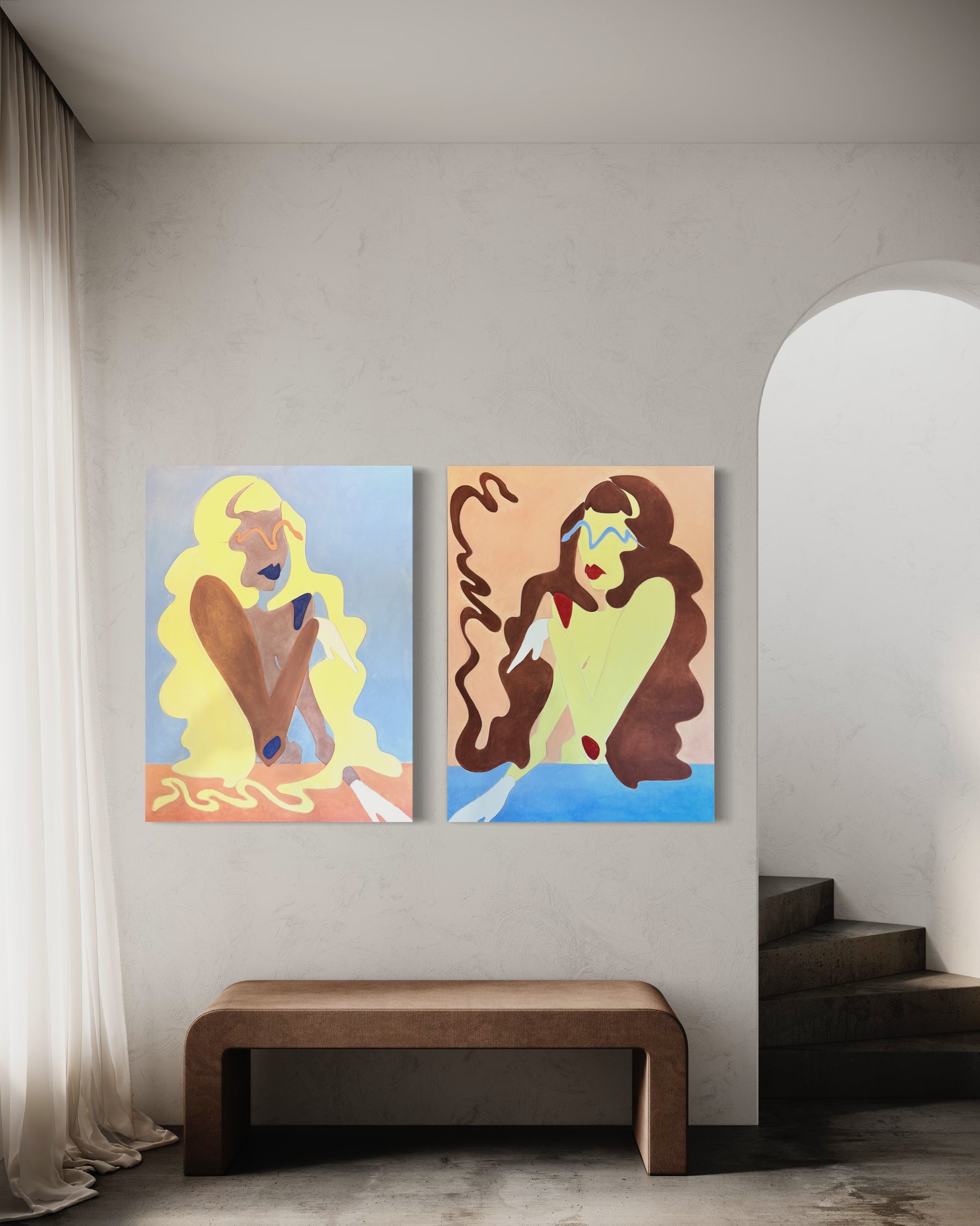 Sisters of Ophidia I Diptych Sisters of Ophidia I Goodville