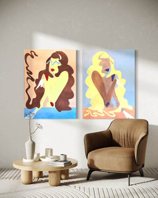 Sisters of Ophidia I Diptych Sisters of Ophidia I Goodville
