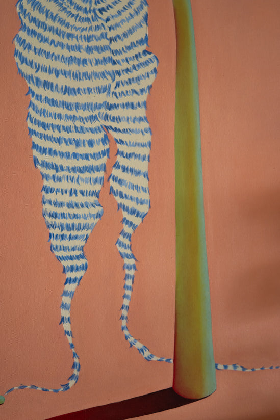 Las Palmas Palm Tree Painting WASTE HAZARD   